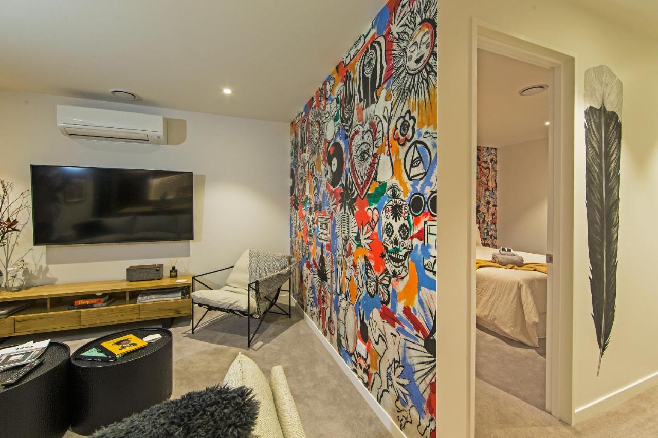 Funk In The City - Luxury Laneway Apartment With Single Garage Christchurch Exterior foto